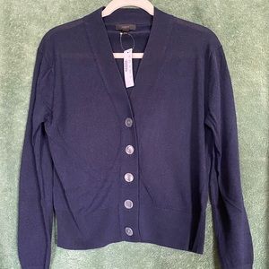 J Crew V Neck Cardigan NWT